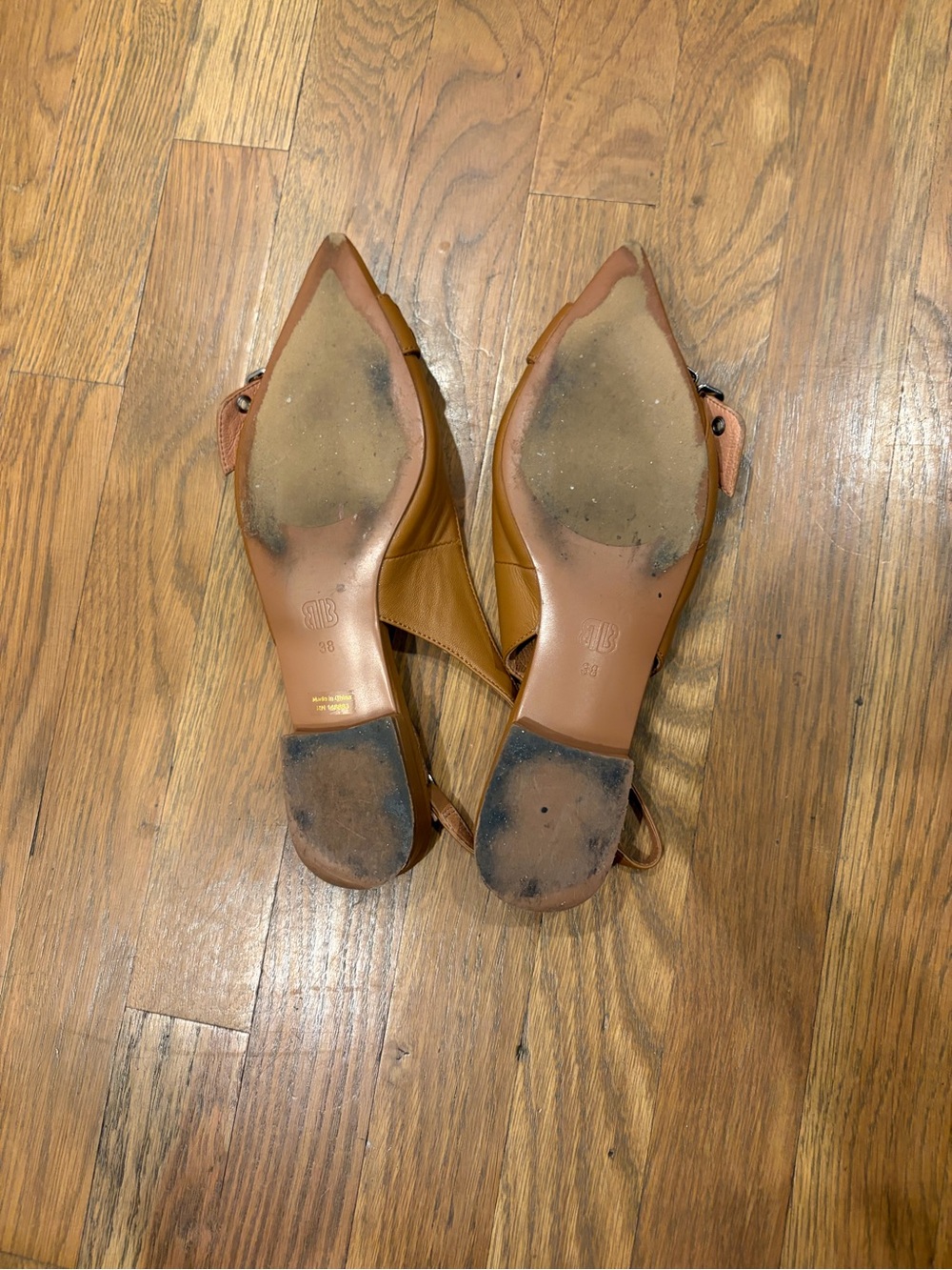 BIBI LOU MOTO SLINGBACK FLATS - Picture 3 of 3